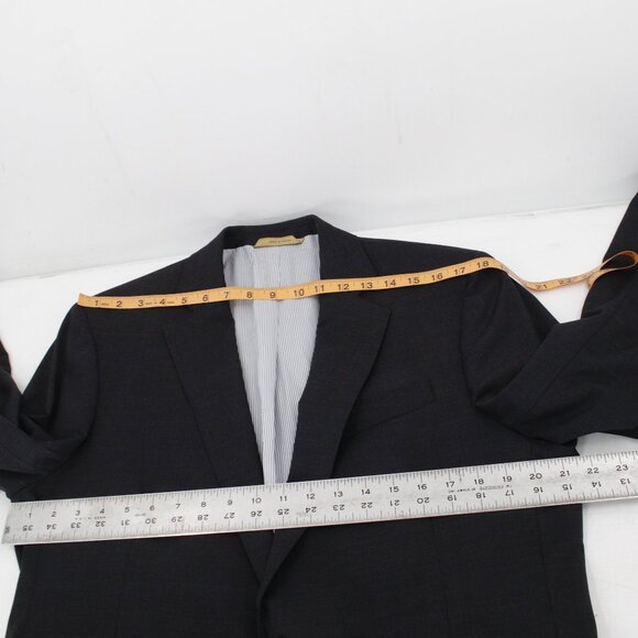 Brooks Brothers Sport Coat Mens 42R Explorer Fitzgerald Fit Business dark gray - Picture 7 of 14